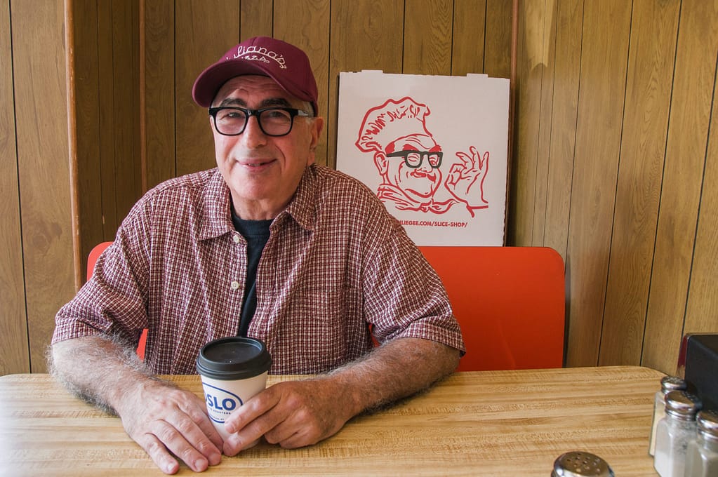 Paulie Giannone at Paulie Gee's Slice Shop in Brooklyn